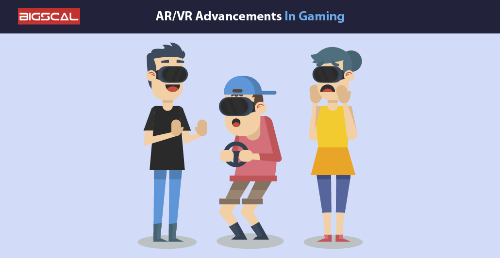 AR VR Advancements In Gaming