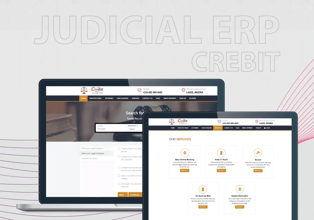 Judicial-ERP crebit