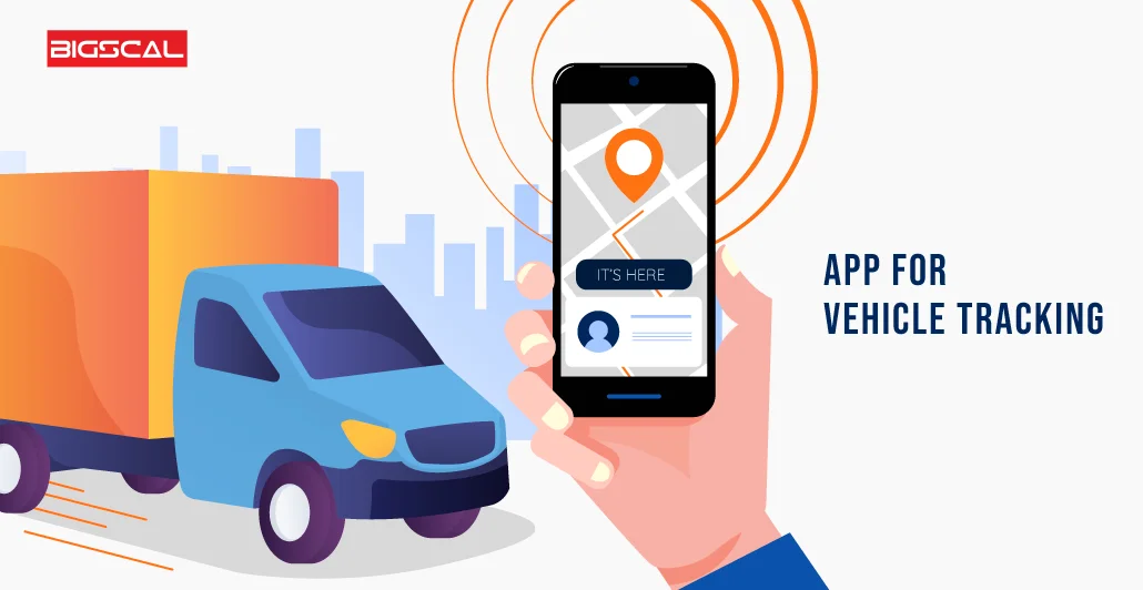 App for vehicle tracking