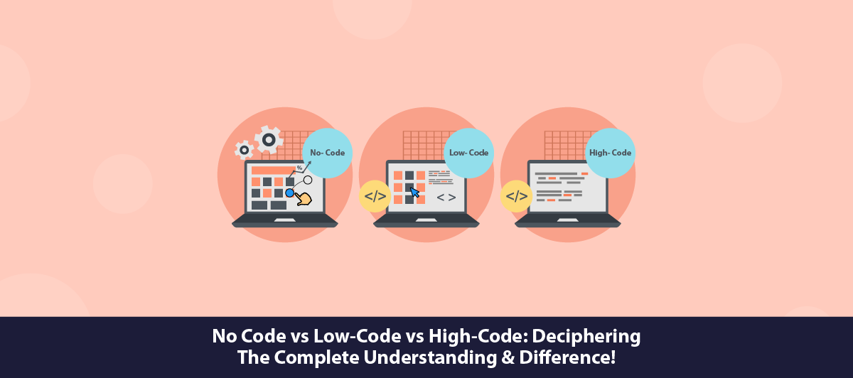 No-Code vs Low-Code vs High-Code: Deciphering the Complete