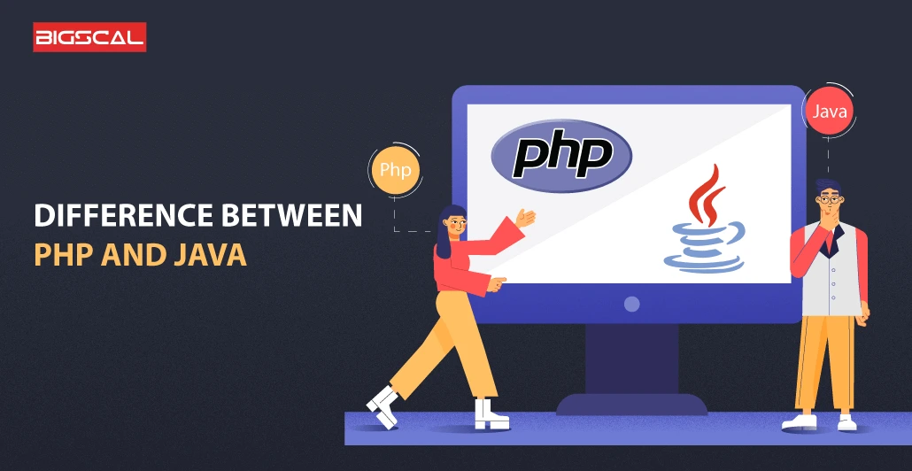 difference between php and java