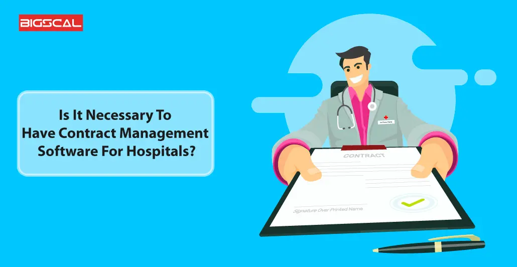 Is it necessary to have contract management software for hospitals