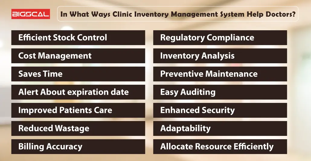 In What Ways Clinic Inventory Management System Help Doctors