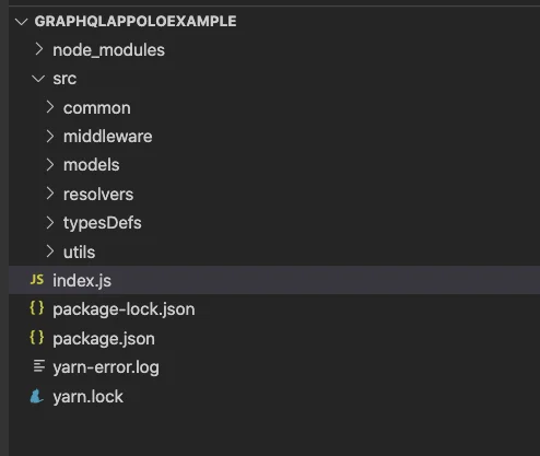 Create Folder Structure For Backend