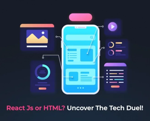 React Js or HTML? Uncover the tech duel