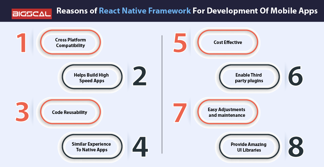 Reasons You Should Opt React Native Framework For Development Of Mobile Apps