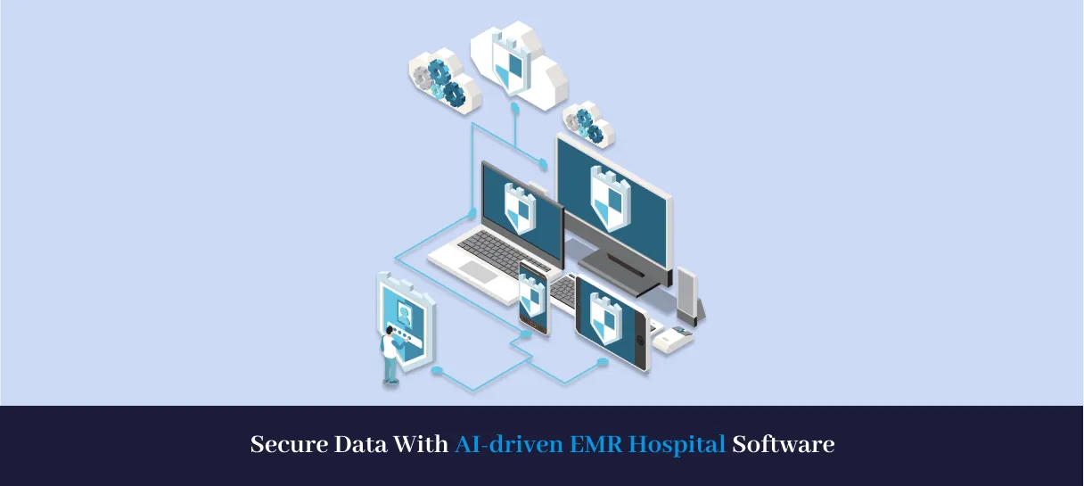 Secure Data With AI-driven EMR Hospital Software